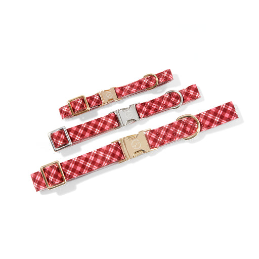 MAGGIE PLAID DOG COLLAR