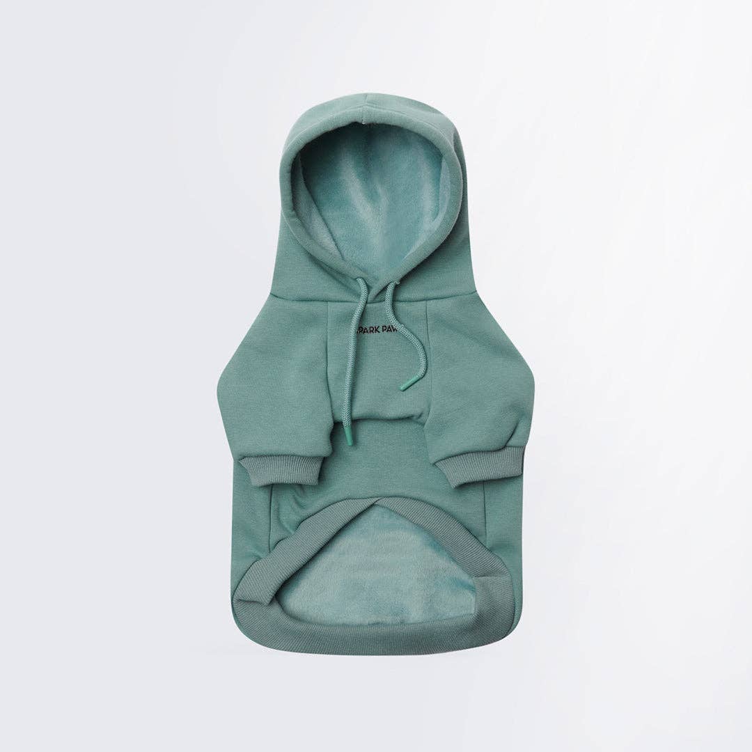 Teal Dog Hoodie