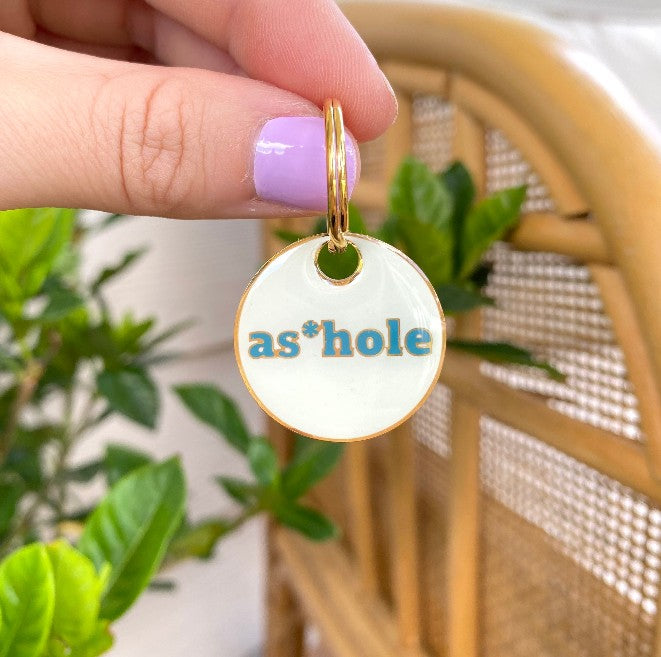 ASSHOLE DOG TAG