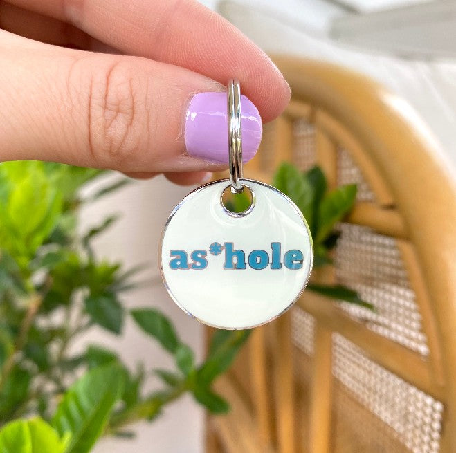 ASSHOLE DOG TAG