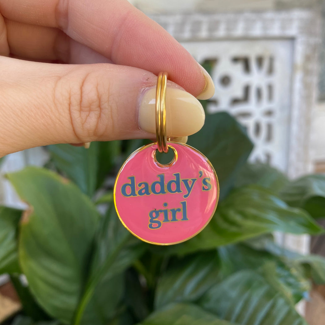 DADDY'S GIRL DOG TAG