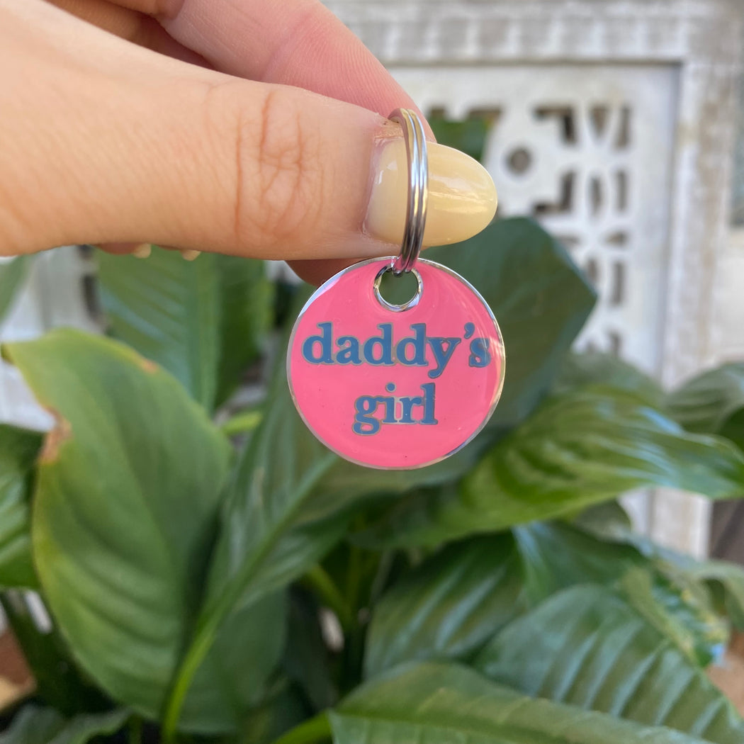 DADDY'S GIRL DOG TAG