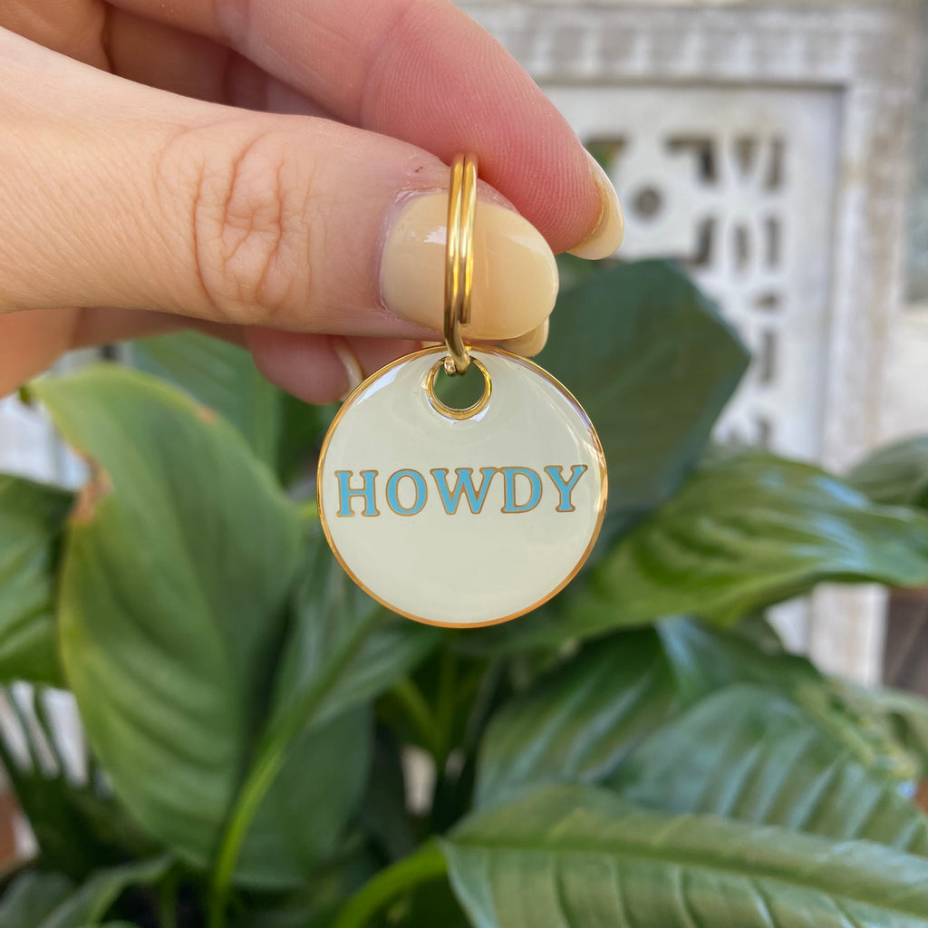 HOWDY DOG TAG
