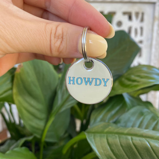 HOWDY DOG TAG