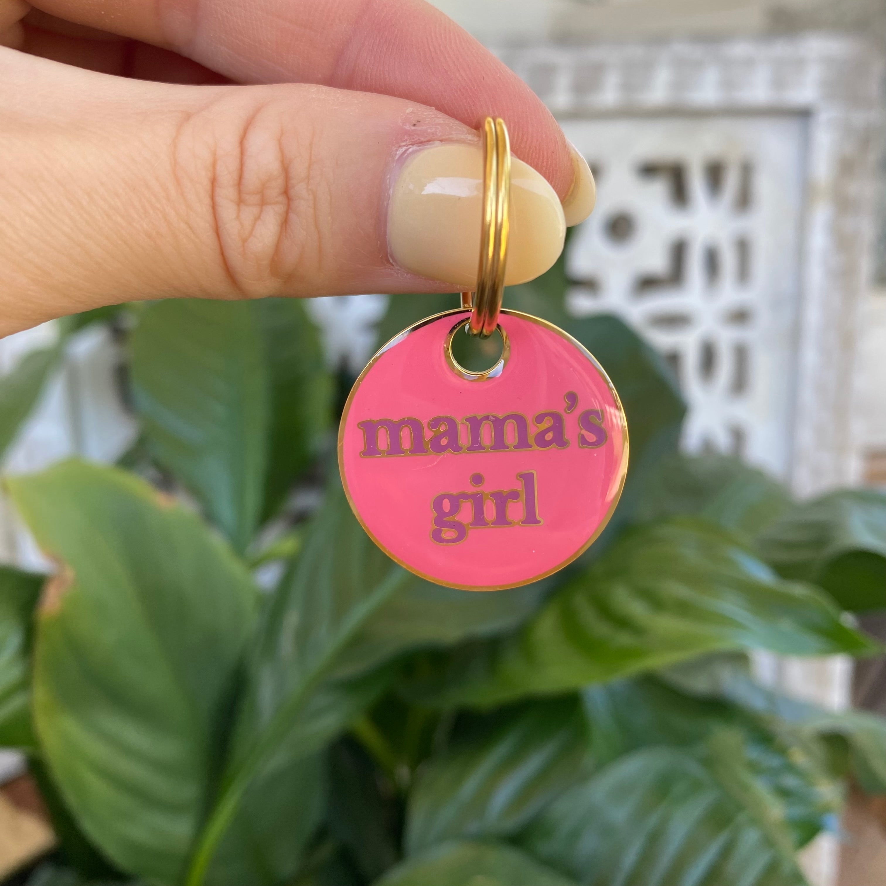 MAMA'S GIRL DOG TAG