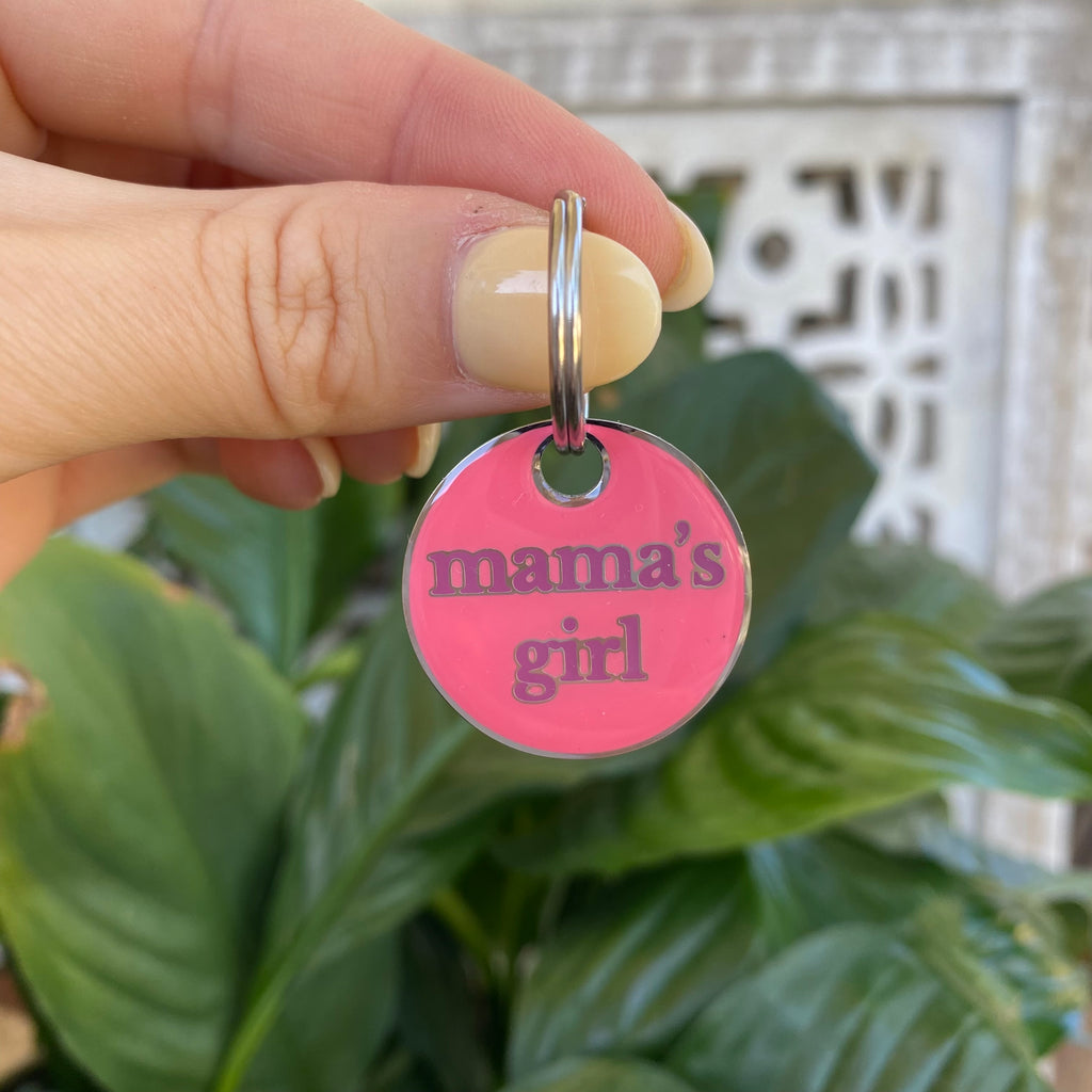 MAMA'S GIRL DOG TAG