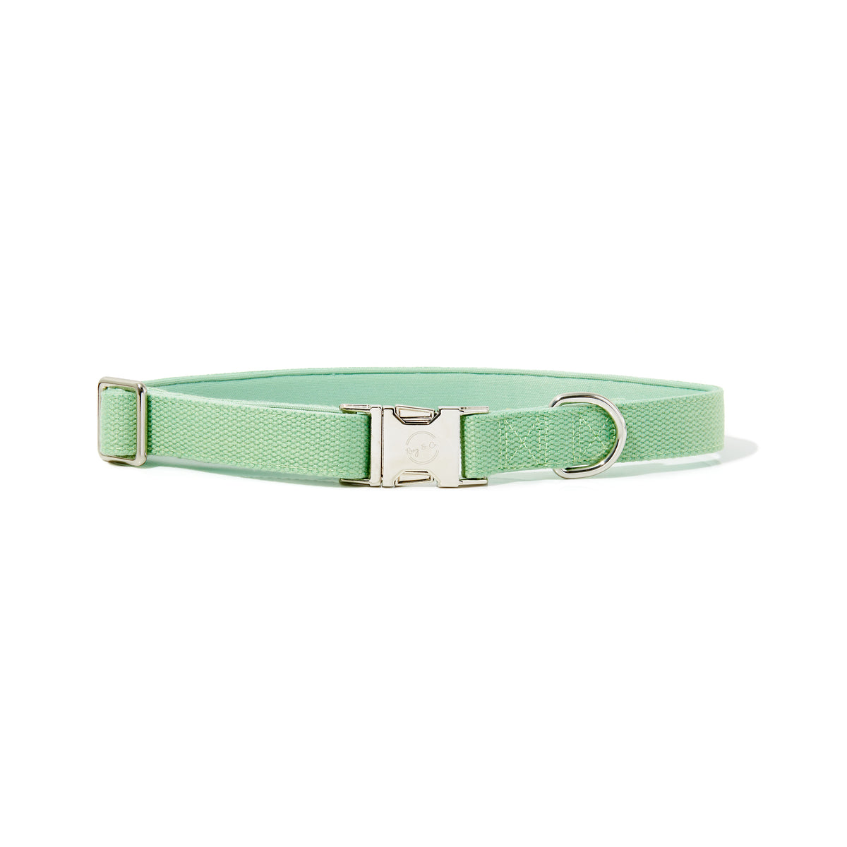 SAGE GREEN DOG COLLAR — Roxy & Company