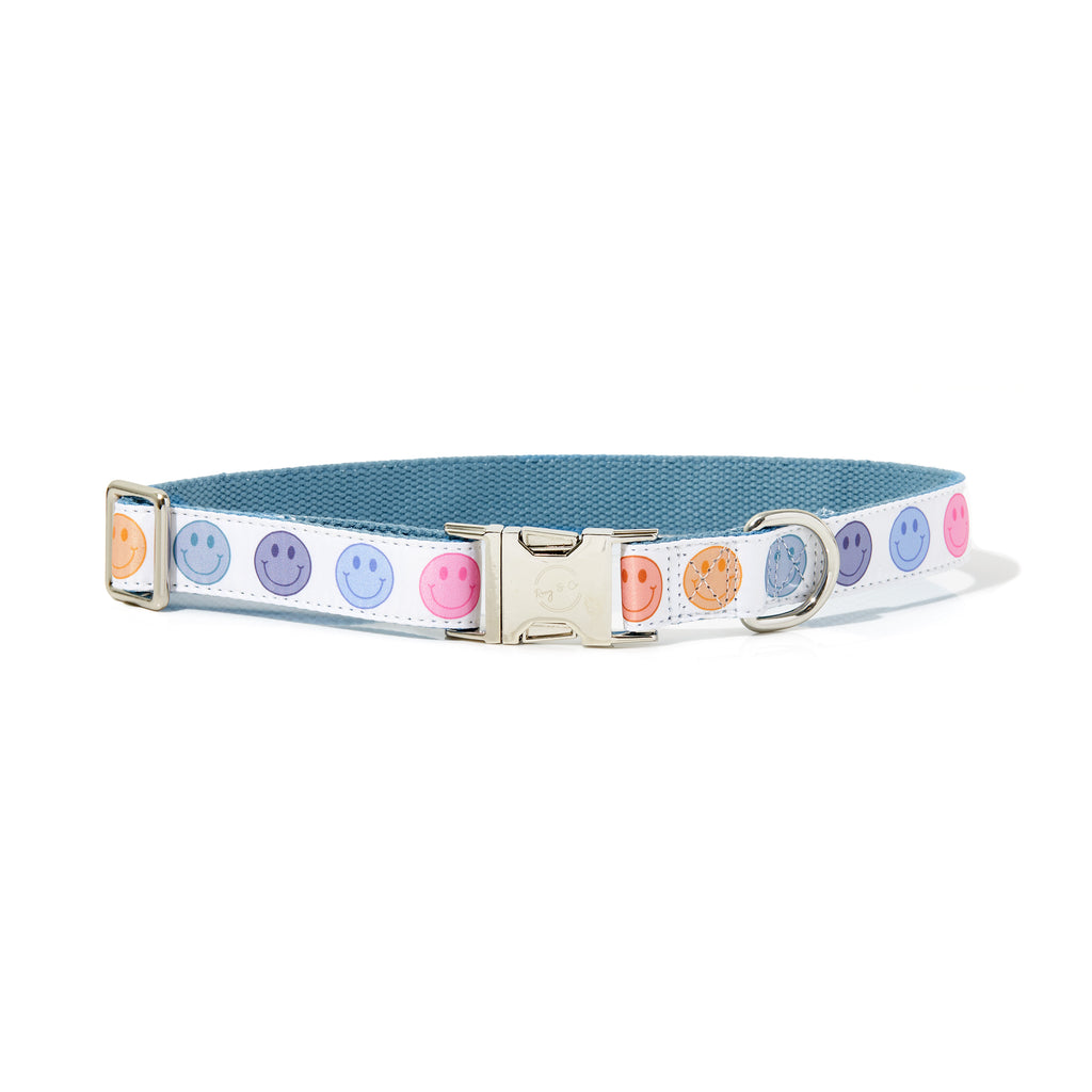 SMILEY FACE DOG COLLAR