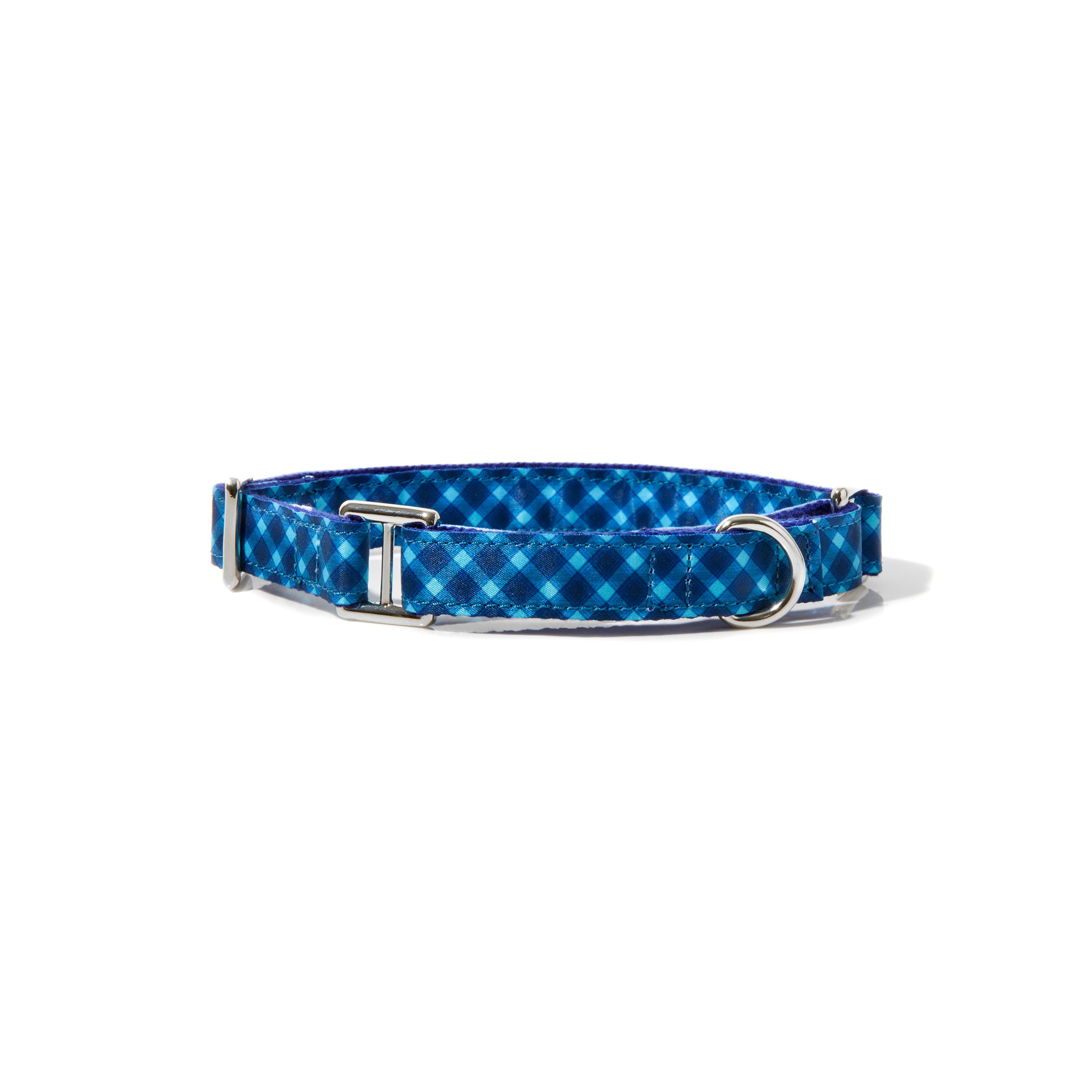 NORMAN PLAID MARTINGALE DOG COLLAR