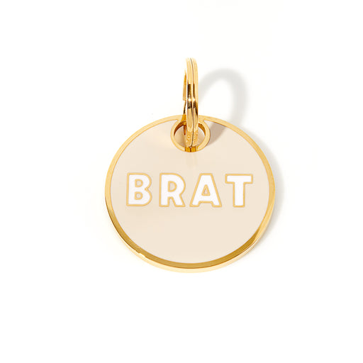 BRAT ENGRAVED DOG TAG