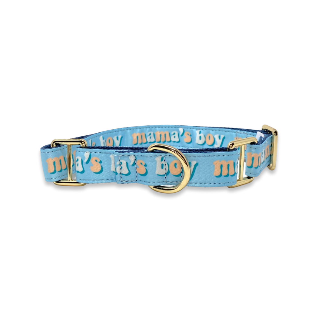 MAMA'S BOY DOG COLLAR
